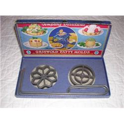 Antique Patty Molds w/original box