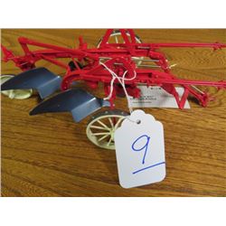 McCormick-Deering 2 bottom plow 1/12 scale