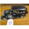 Image 1 : Ford Model A car, 1930 vintage, 4 door, Black, very rare. 1/32 scale
