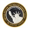 Image 2 : .999 Silver El Cortez Hotel and Casino $10 Casino Gaming Token Limited Edition