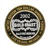 Image 1 : .999 Silver Gold Coast Las Vegas $10 Casino Gaming Token Limited Edition
