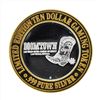 Image 1 : .999 Silver Boomtown Las Vegas $10 Casino Gaming Token Limited Edition