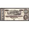 Image 1 : 1864 $10 The Confederate States of America Note