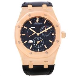 Audemars Piguet Royal Oak Dual Time 18K Rose Gold Watch