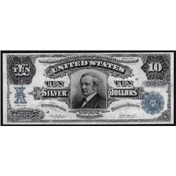 1908 $10 silver certificate