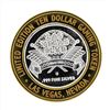 Image 1 : .999 Silver Las Vegas Club $10 Casino Gaming Token Limited Edition