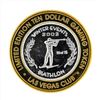 Image 2 : .999 Silver Las Vegas Club $10 Casino Gaming Token Limited Edition