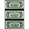 Image 2 : Lot of (3) 1928 $2 Red Seal Legal Tender Note