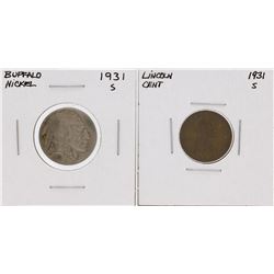 Lot of (3) Depression Era Lower Mintage Coins