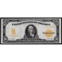 1907 $10 Large Size Gold Certificate Note