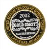 Image 1 : .999 Silver Gold Coast Las Vegas $10 Casino Gaming Token Limited Edition
