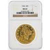 Image 1 : 1904 $20 Liberty Head Double Eagle Gold Coin NGC MS64