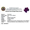 Image 2 : 11.59ctw Pear Mixed Ruby Parcel