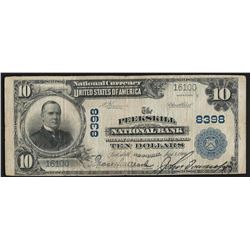 1902 $10 The Peekskill National Bank New York National Currency Note