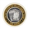 Image 1 : .999 Silver Four Queens Hotel and Casino Las Vegas $10 Casino Gaming Token Limit