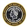 Image 1 : .999 Silver Caesars Tahoe $10 Casino Gaming Token Limited Edition