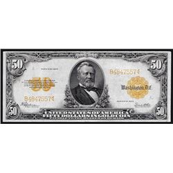 1922 $50 gold certificate
