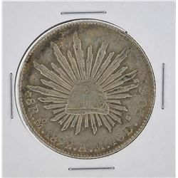 1892MO Mexico 8 Reales Silver Coin KM 377.10