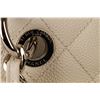 Image 6 : Authentic Chanel Grand Shopping Tote White Caviar Leather Silver Hardware GST