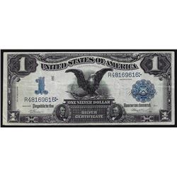 1899 $1 Black Eagle Silver Certificate Note