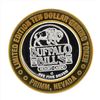 Image 1 : .999 Silver Buffalo Bills Resort Casino $10 Casino Gaming Token Limited Edition