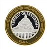 Image 2 : .999 Silver Plaza Hotel and Casino Las Vegas $10 Casino Gaming Token Limited Edi