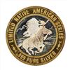 Image 1 : .999 Silver Native American Series $10 Casino Gaming Token Limited Edition