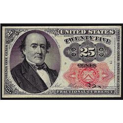 1874 Twenty-Five Cents Fifth Issue Fractional Note