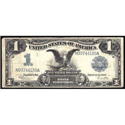 1899 $1 Black Eagle Silver Certificate Note