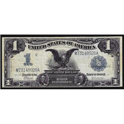 1899 $1 Black Eagle Silver Certificate Note
