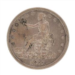 1877-S $1 Trade Silver Dollar Coin