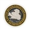 Image 2 : .999 Silver Grand Casino Biloxi Mississippi $10 Casino Gaming Token Limited Edit