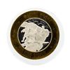 Image 1 : .999 Silver Daniel Boone $10 Casino Gaming Token Limited Edition