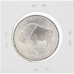 1 oz .999 Fine Silver Buffalo Round