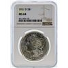 Image 1 : 1921-D $1 Morgan Silver Dollar Coin NGC MS64