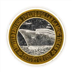 .999 Silver Luxury Cruise $10 Casino Gaming Token Limited Edition