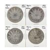 Image 1 : Set of (4) Mexico 8 Reales Silver Coins