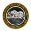 Image 2 : .999 Silver Bellagio Las Vegas $10 Casino Gaming Token Limited Edition