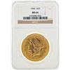 Image 1 : 1904 $20 Liberty Head Double Eagle Gold Coin NGC MS64