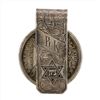Image 3 : Vintage Morgan Smith Sterling Silver Money Clip with 1902 $1 Morgan Silver Dolla