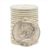 Image 1 : Roll of (20) 1964-D Brilliant Uncirculated Kennedy Half Dollar Coins