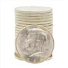 Image 1 : Roll of (20) 1964-D Brilliant Uncirculated Kennedy Half Dollar Coins