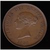 Image 1 : Br 911.  1854 penny.