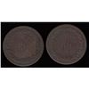 Image 1 : Breton Tokens - Br 989. A pair of RH Pennies