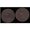 Image 2 : Breton Tokens - Br 989. A pair of RH Pennies