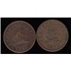 Image 2 : Breton Tokens - Br 991. A pair of RH farthings.