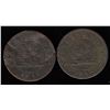 Image 2 : Breton Tokens - Br 991. A pair of RH farthings.