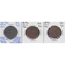 Breton Tokens - A trio of Br 994.