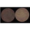 Image 2 : Breton Tokens - A pair of Br 995 and 996.