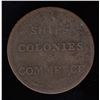Image 2 : Breton Tokens - Br 1002, Closed Sleeve Papineau bust.